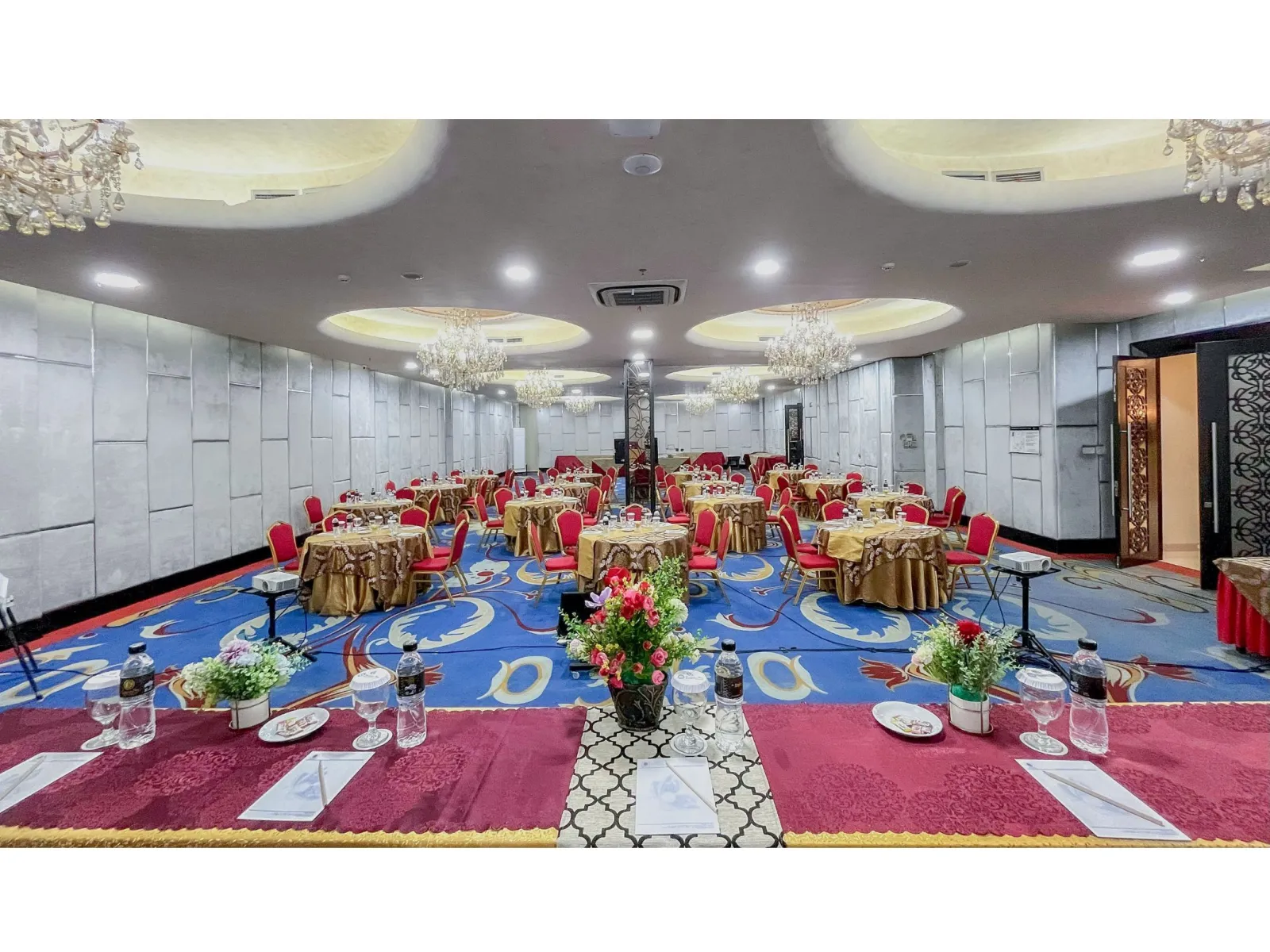 Sapphire Hall set for a conference
